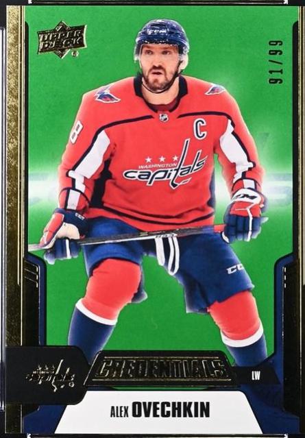 Alexander Ovechkin #10 Hockey Cards 2019 Upper Deck Credentials
