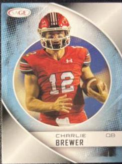 Charlie Brewer #3 Football Cards 2023 Sage