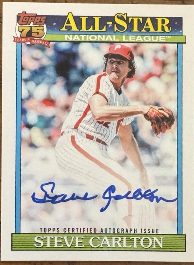 Steve Carlton #91AS-SC 2026 Topps Series 2 1991 All Star Autograph Baseball