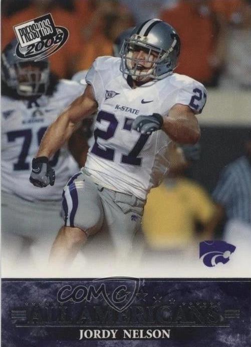 Jordy Nelson #82 2008 Press Pass Football