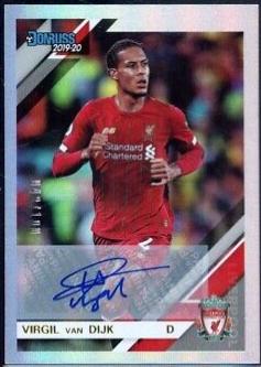 Virgil van Dijk #92 2019 Panini Chronicles Soccer