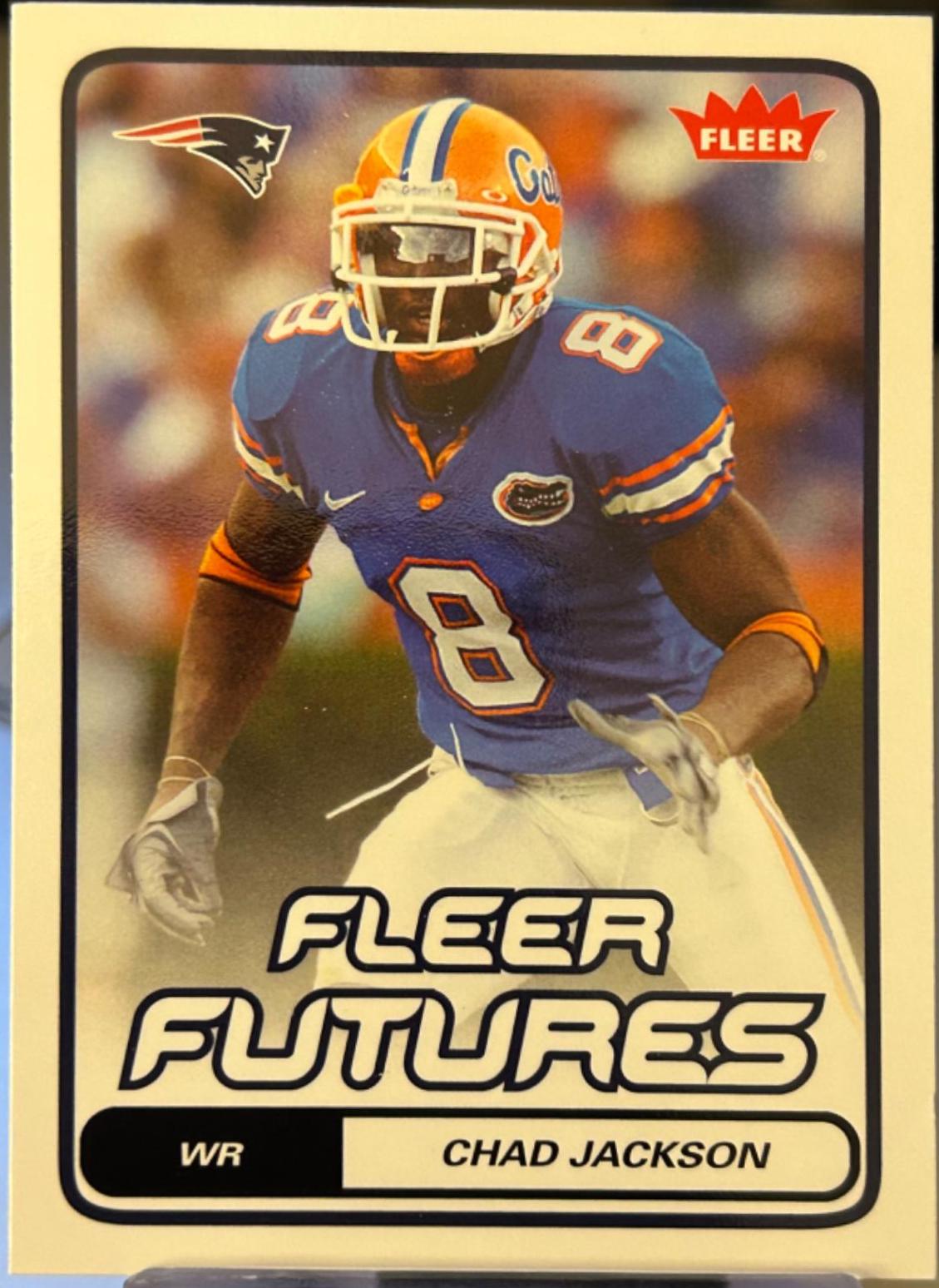 Chad Jackson #117 Football Cards 2006 Fleer