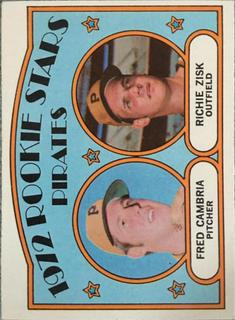 Pirates 1972 Rookie Stars
