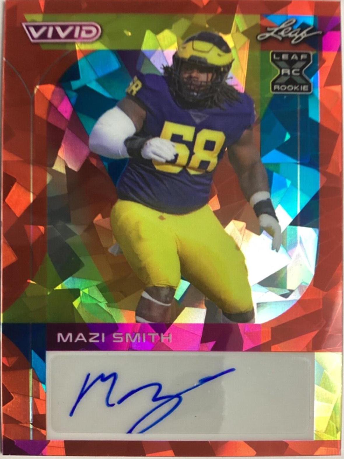 Mazi Smith [Prismatic Red] #BA-MS1