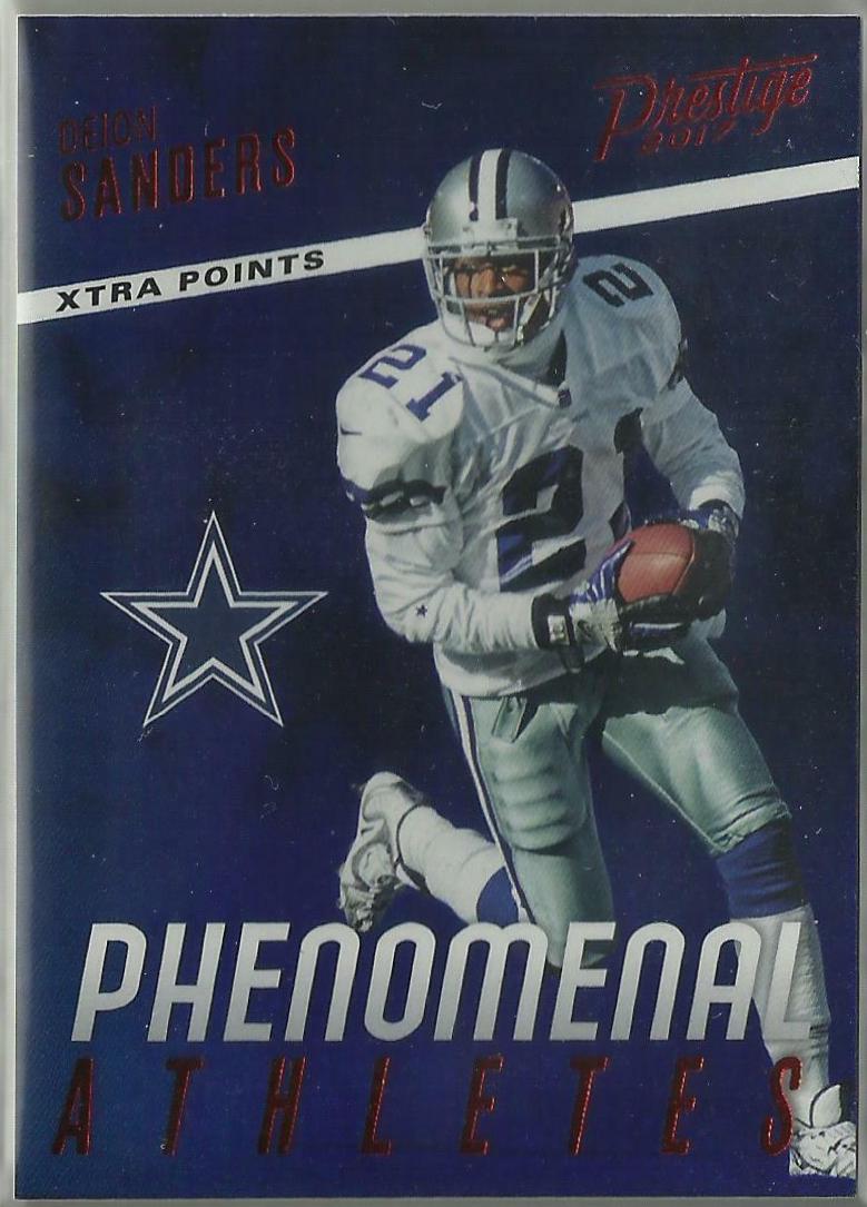 Deion Sanders [Xtra Points Blue] #1