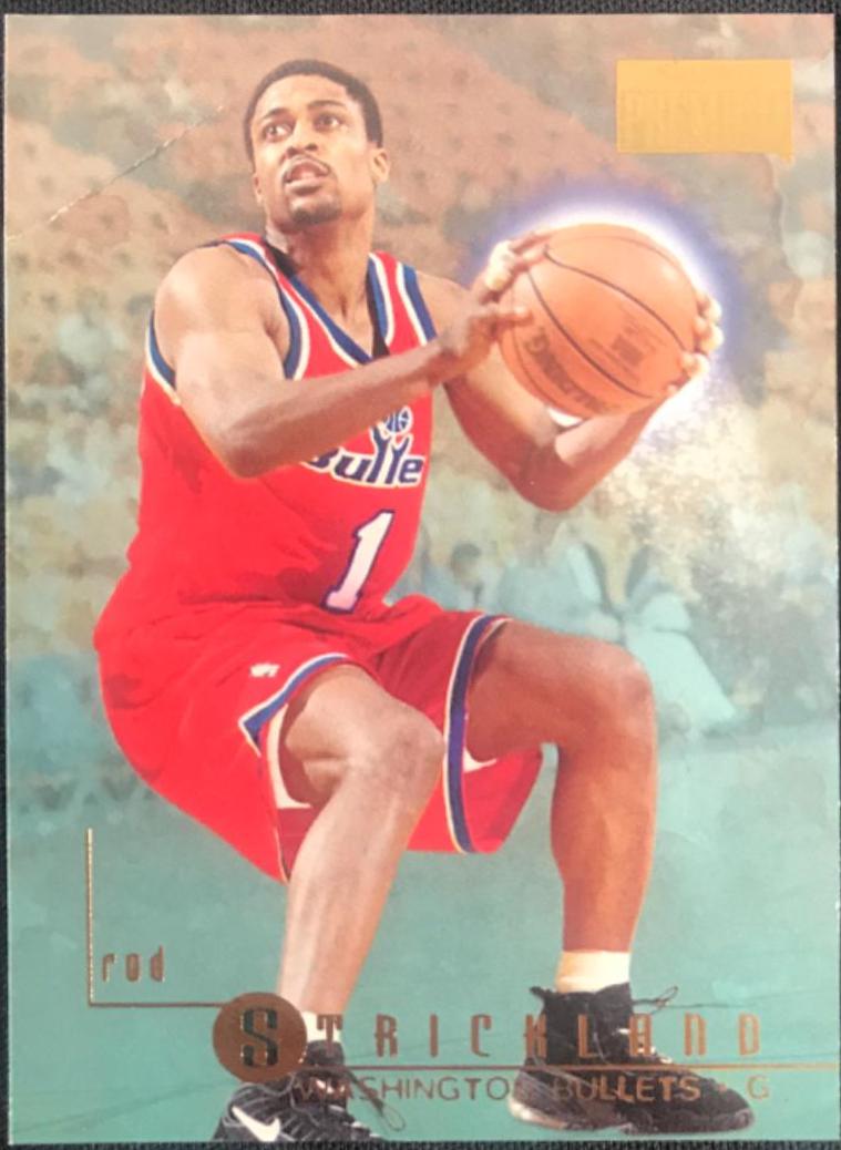 Rod Strickland Basketball Cards 1996 Skybox Premium