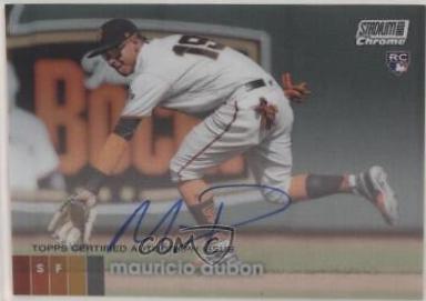 Mauricio Dubon #UAMD Baseball Cards 2020 Stadium Club Chrome Autographs