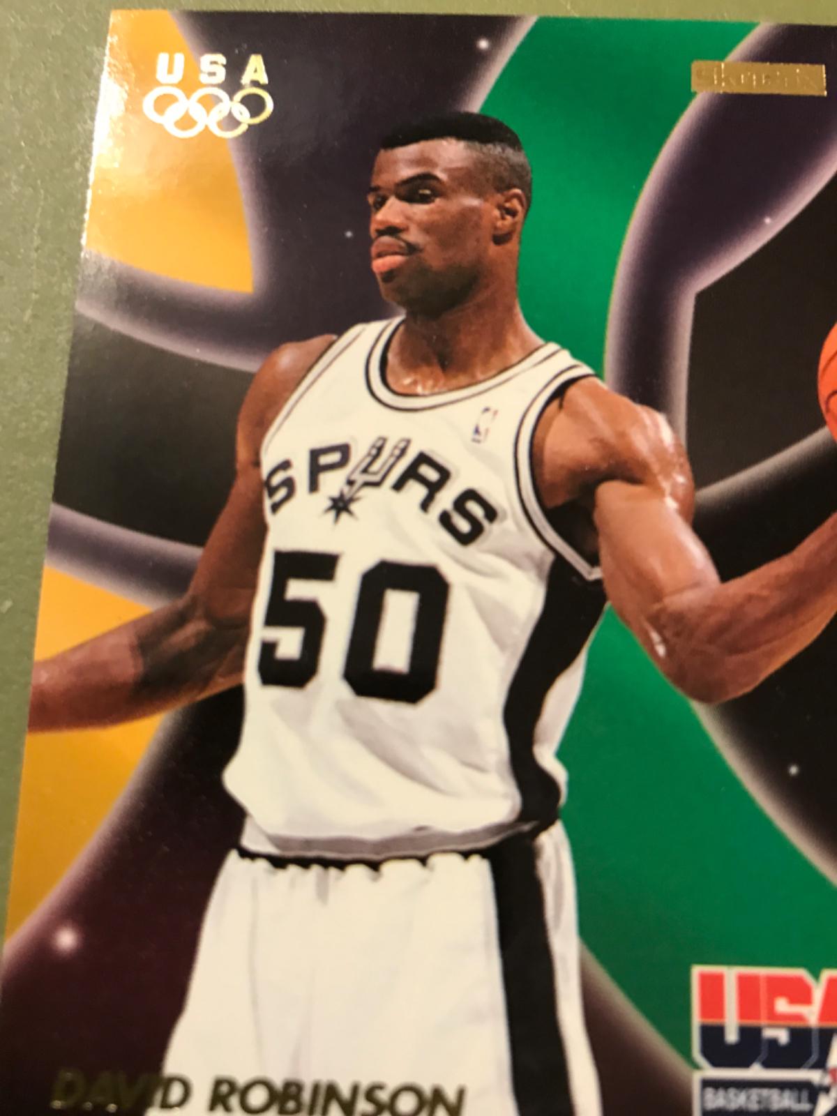 David Robinson #48 Basketball Cards 1996 Skybox USA Basketball