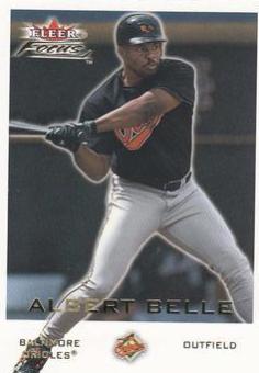 Albert Belle #42 Baseball Cards 2001 Fleer Focus