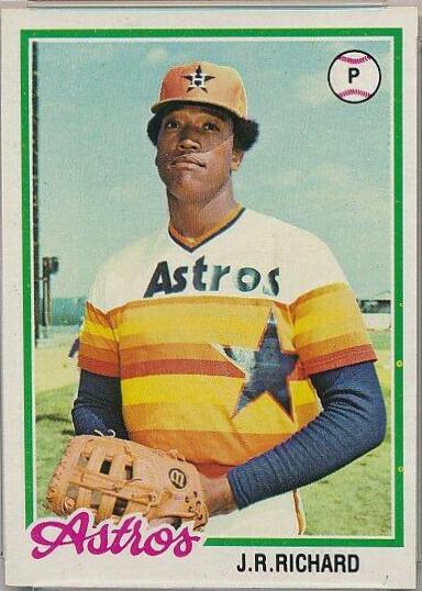 J. R. Richard #470 Baseball Cards 1978 Topps