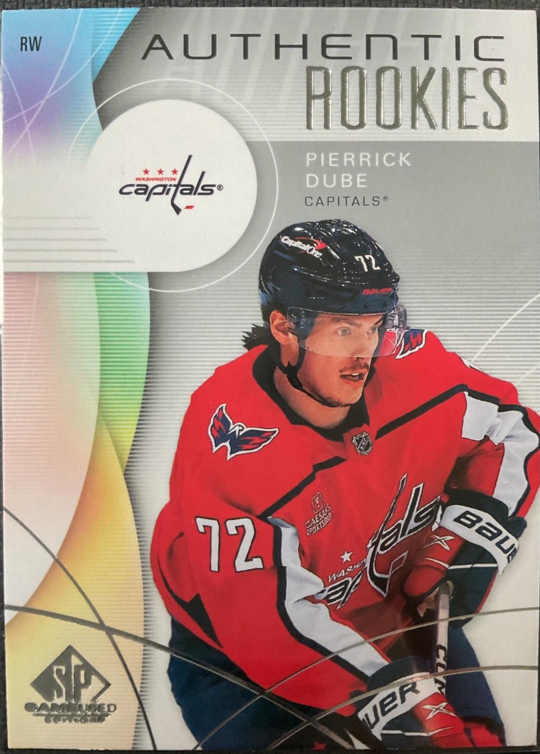 Pierrick Dube #221 Hockey Cards 2024 SP Game Used