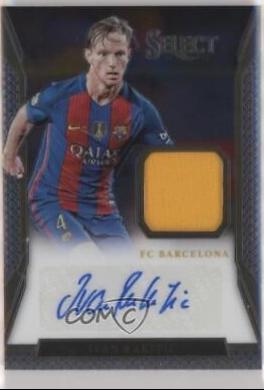 Ivan Rakitic #JA-IR Soccer Cards 2016 Panini Select Jersey Autographs