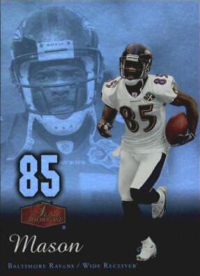 Derrick Mason #9 Football Cards 2006 Flair Showcase