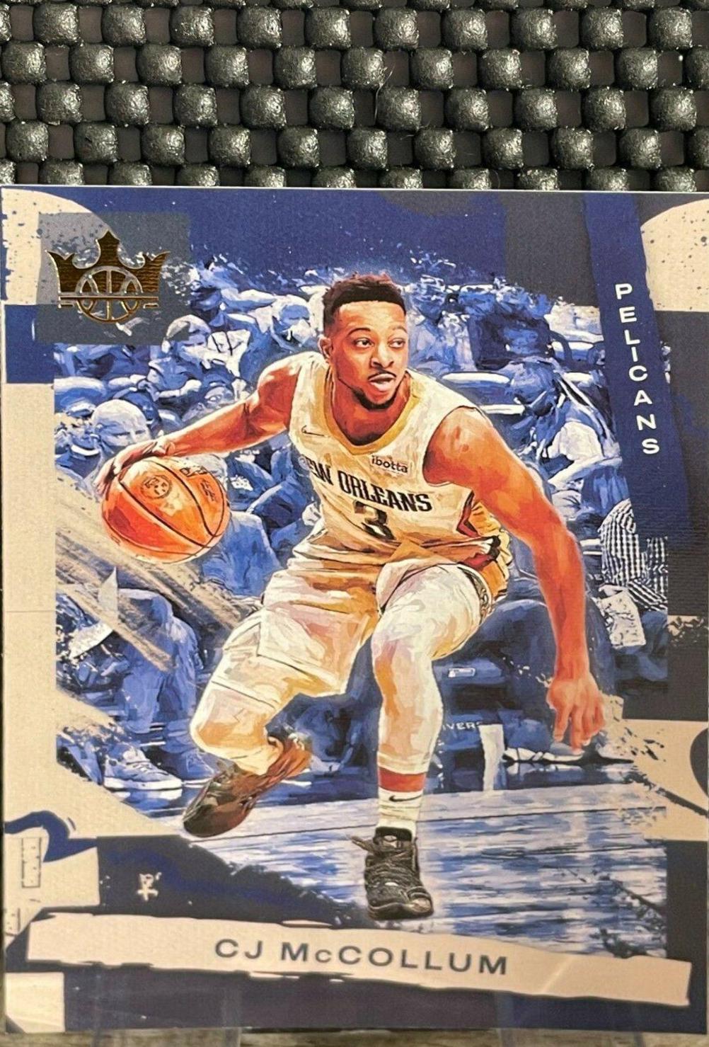 CJ McCollum #17 Basketball Cards 2021 Panini Court Kings