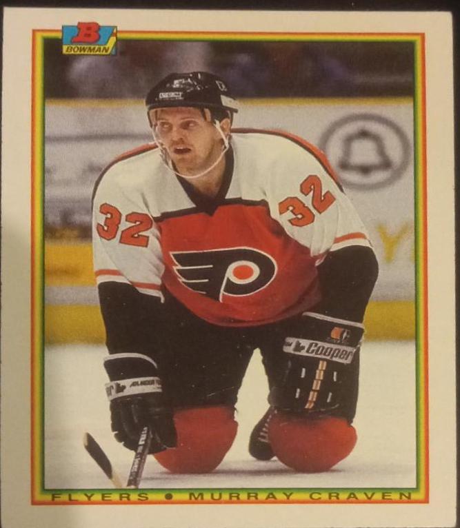 Murray Craven #109 Hockey Cards 1990 Bowman