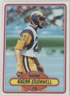 Nolan Cromwell #423 Football Cards 1980 Topps