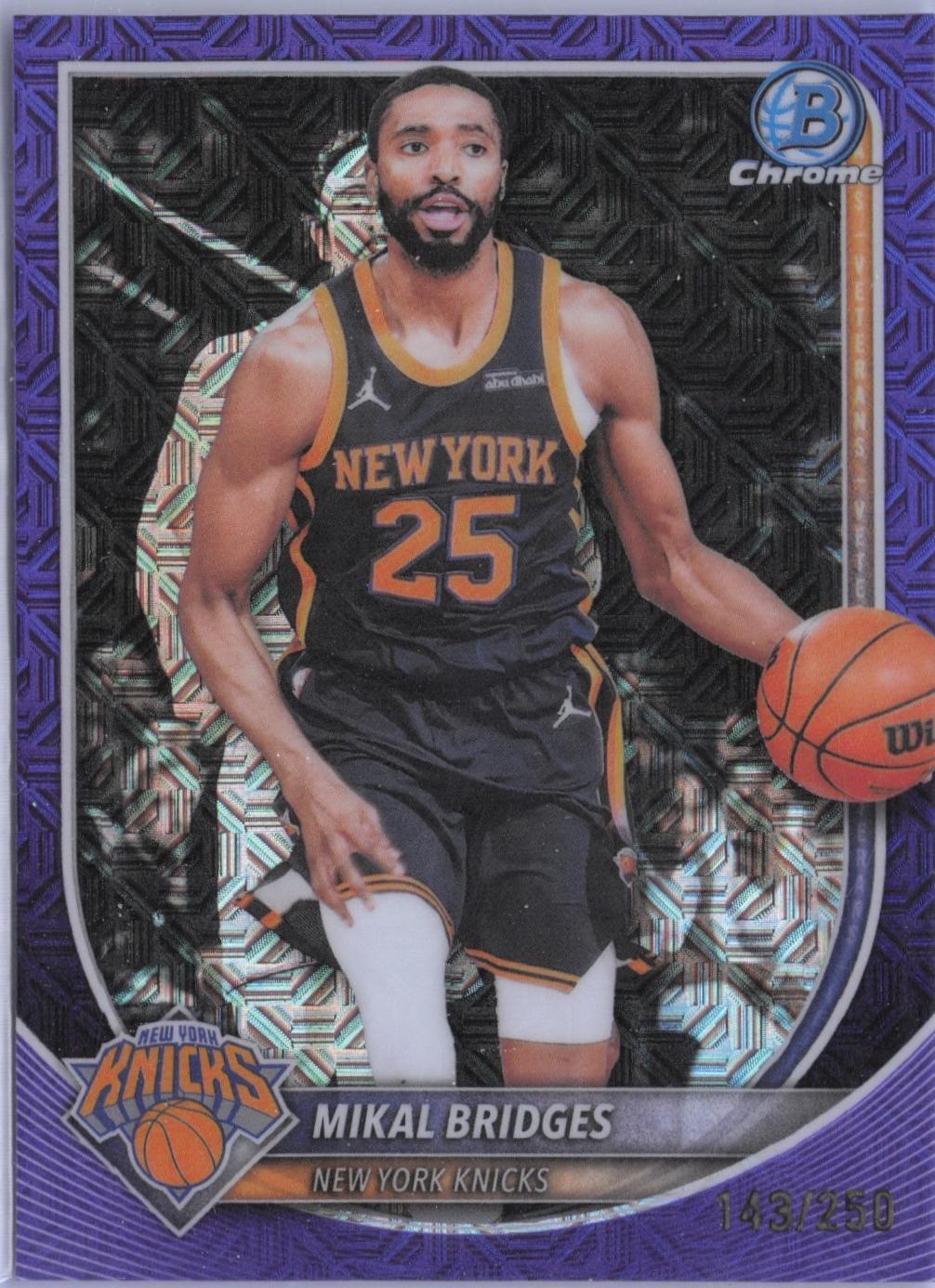 Mikal Bridges [Purple Mojo] #BCV-152