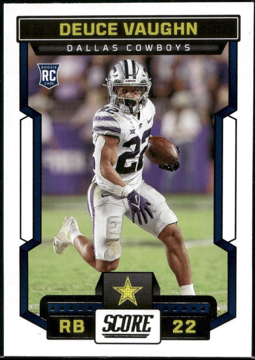 Deuce Vaughn #327 Football Cards 2023 Panini Score