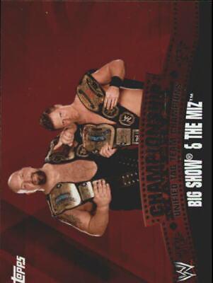 ShowMiz #C17 Wrestling Cards 2010 Topps WWE Championship Material