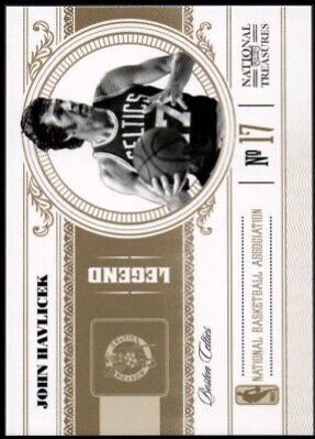 John Havlicek #179 Basketball Cards 2010 Panini National Treasures