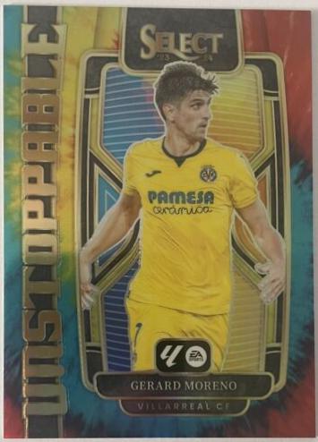 Gerard Moreno #6 Soccer Cards 2023 Panini Select La Liga Unstoppable