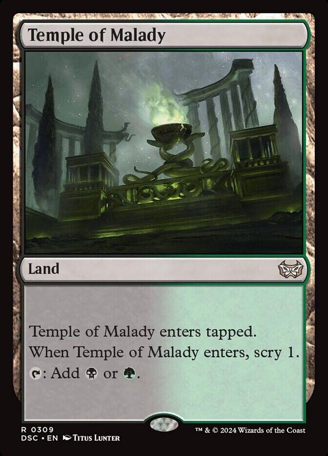 Temple of Malady (Magic Duskmourn: House of Horror Commander)