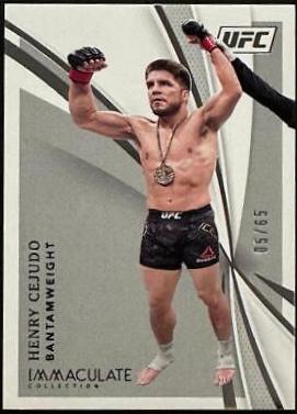 Henry Cejudo #36 Ufc Cards 2021 Panini Immaculate UFC