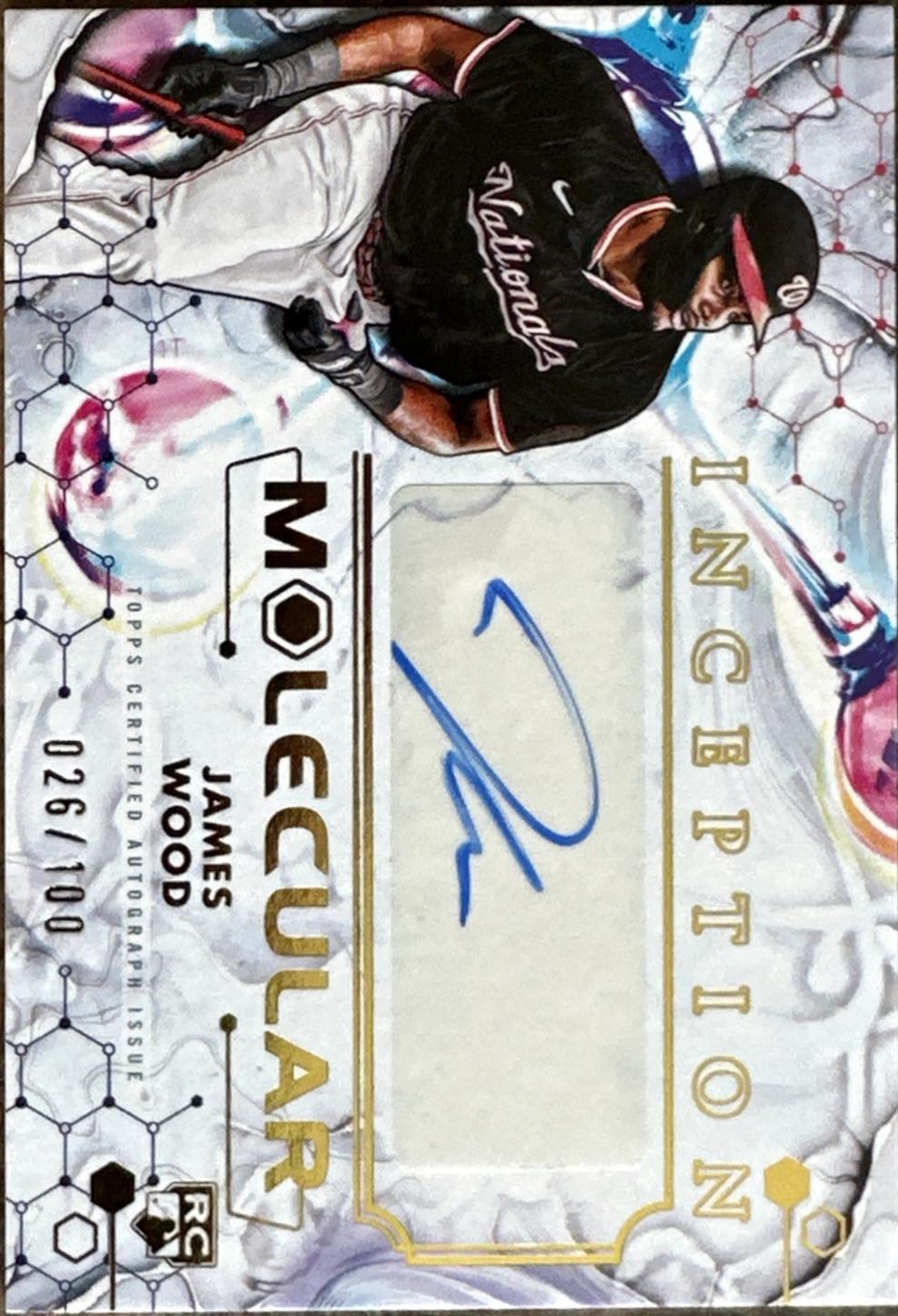 James Wood #IMA-JW Prices | 2025 Topps Inception Molecular