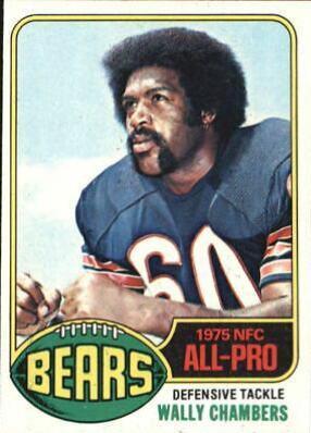 Wally Chambers #280 Football Cards 1976 Topps