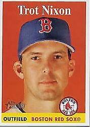 Trot Nixon #109 Baseball Cards 2007 Topps Heritage