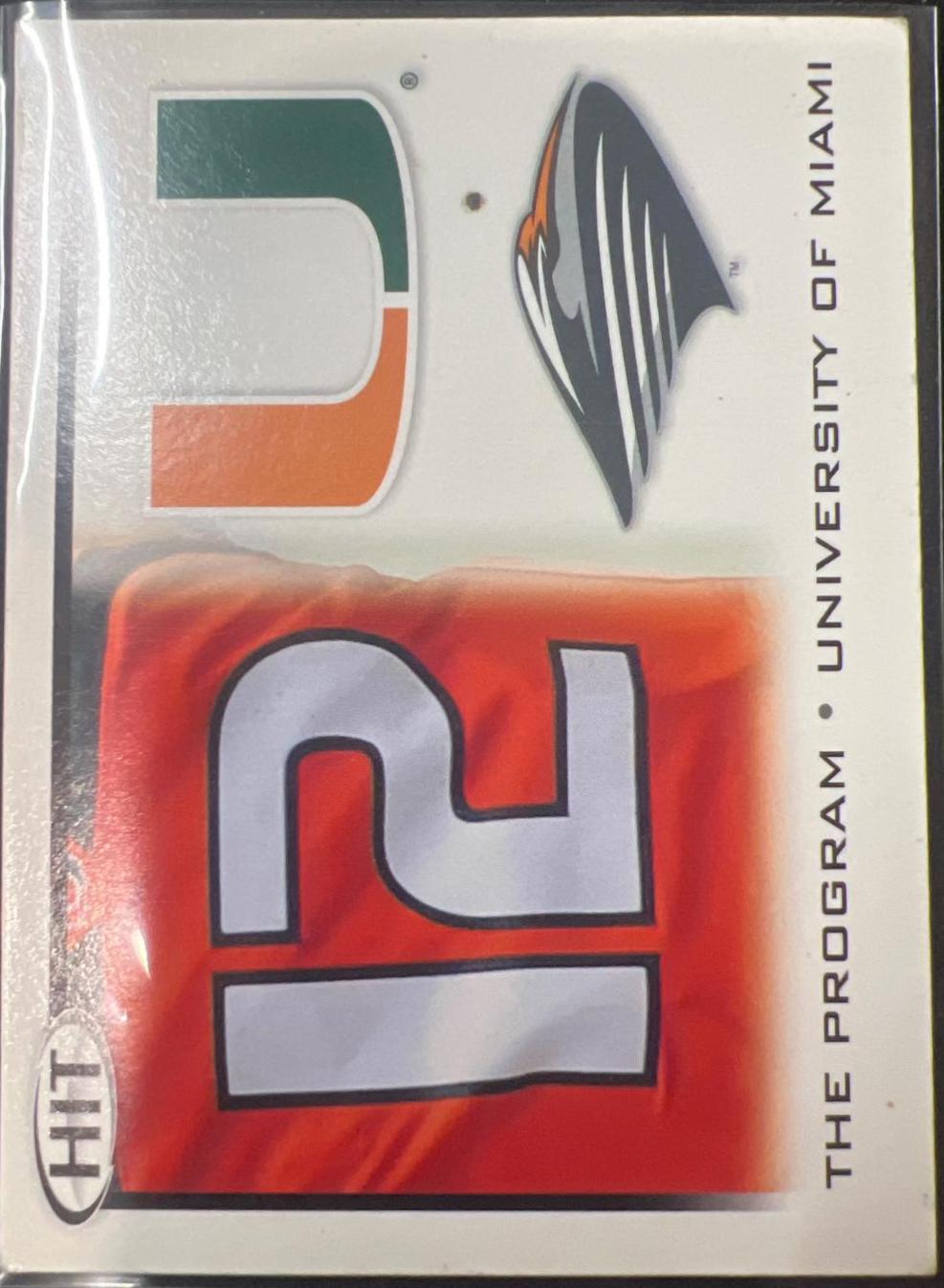 Miami Hurricans #41 Football Cards 2010 Sage Hit
