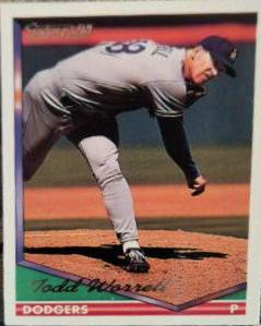 Todd Worrell #611 Baseball Cards 1994 Topps Gold