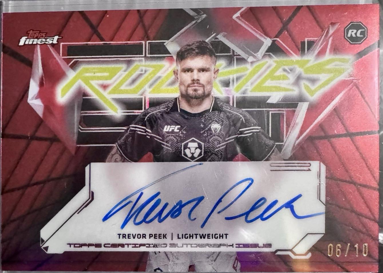 Trevor Peek [Red Black Vapor Refractor] #FRA-TP