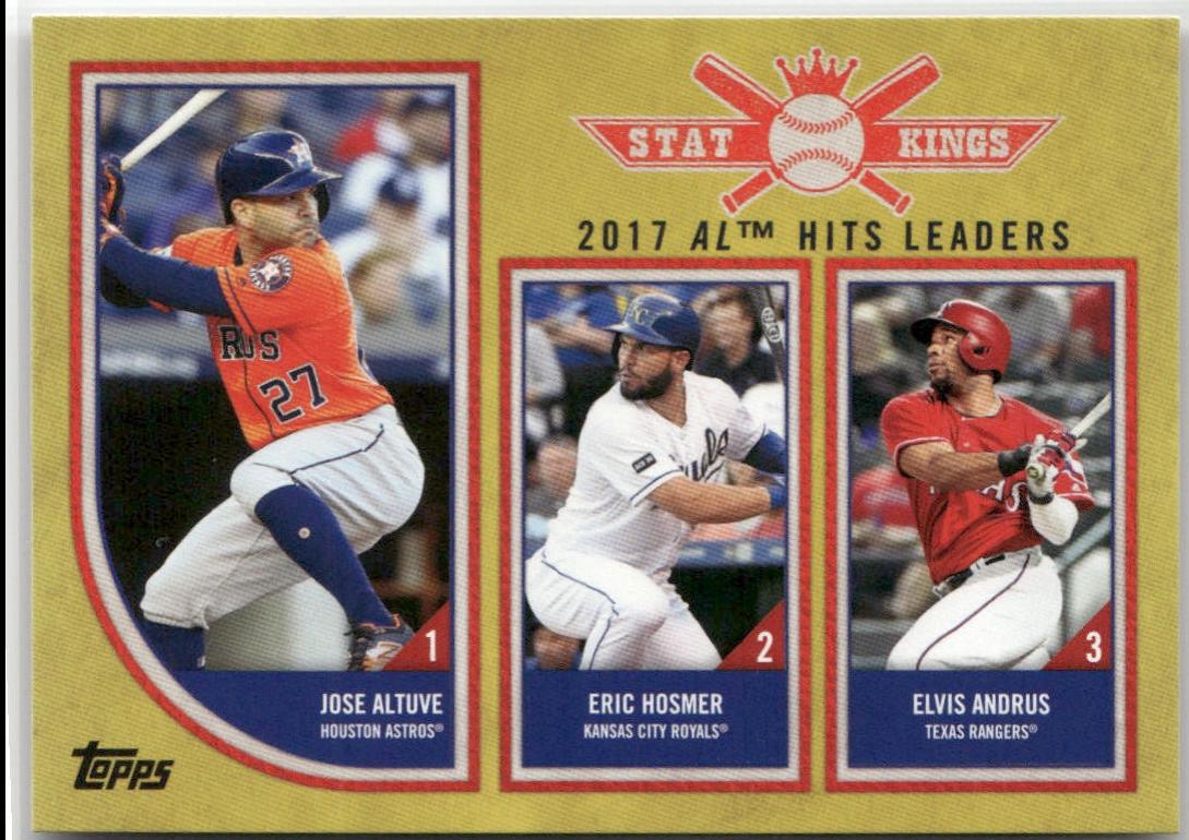 Jose Altuve, Eric Hosmer, Elvis Andrus [Gold] #306