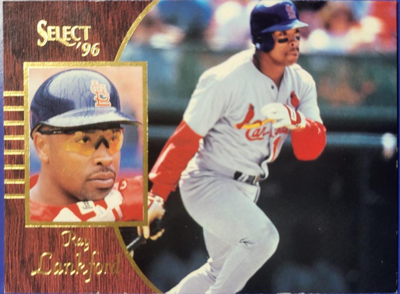 Ray Lankford #18 Baseball Cards 1996 Select