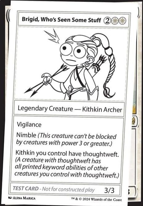 Brigid, Who's Seen Some Stuff #274 Magic Mystery Booster 2