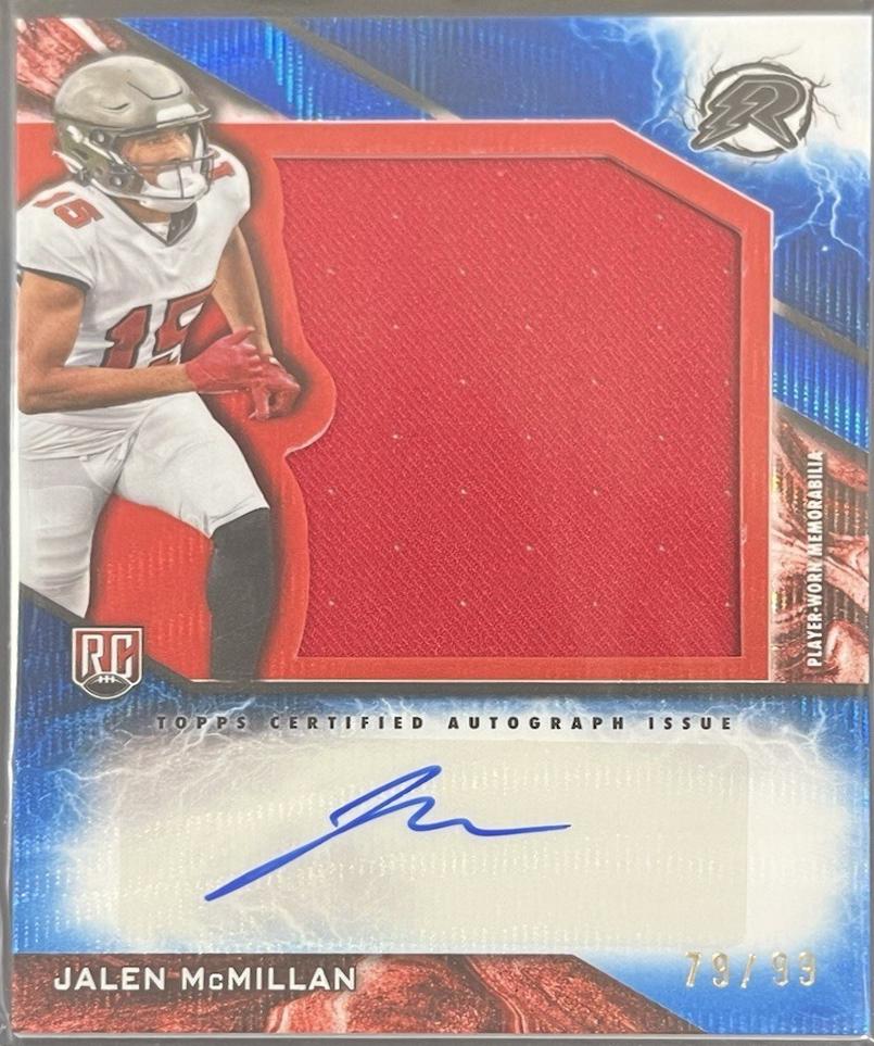 Jalen McMillan [Blue Surge] #RPA-JM