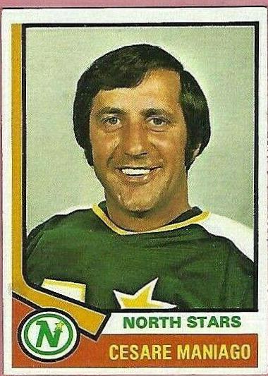 Cesare Maniago #26 Hockey Cards 1974 Topps