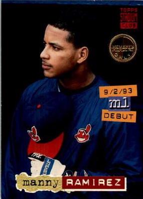Manny Ramirez #320 1994 Stadium Club Baseball