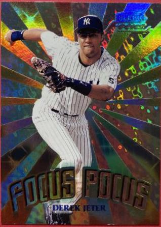 Derek Jeter #9FP Baseball Cards 2000 Fleer Focus Pocus
