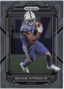 Michael Pittman Jr. #123 Football Cards 2022 Panini Prizm