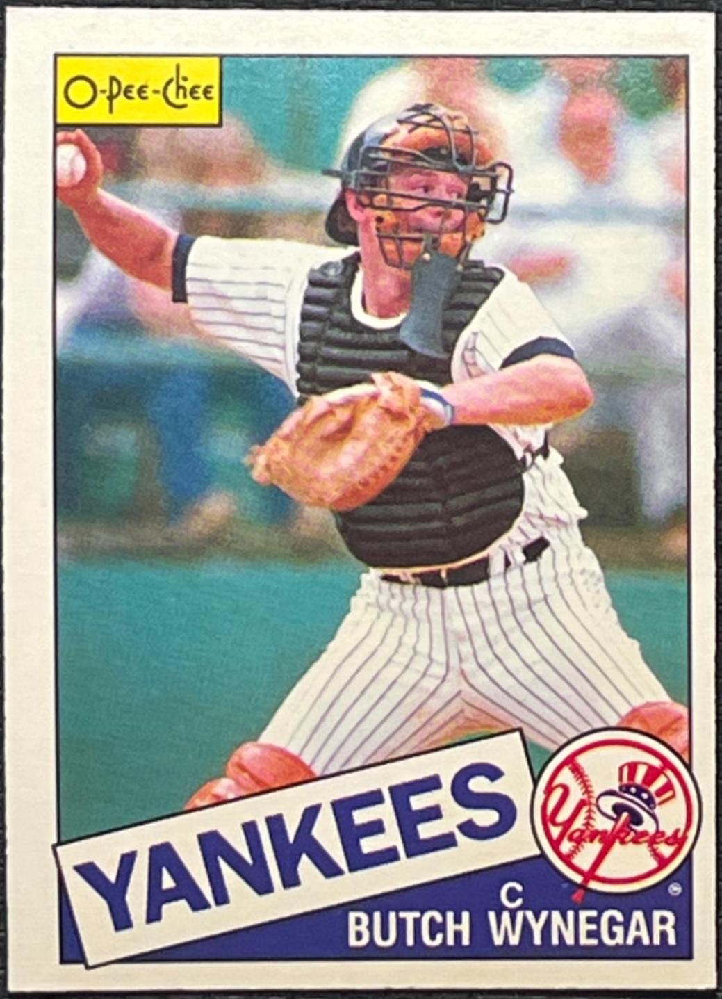 Butch Wynegar #28 Baseball Cards 1985 O Pee Chee
