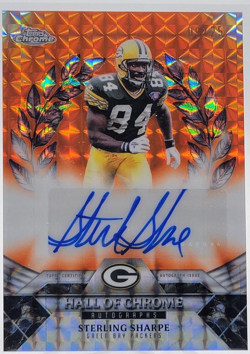 Sterling Sharpe [Orange Geometric] #HOCA-SS