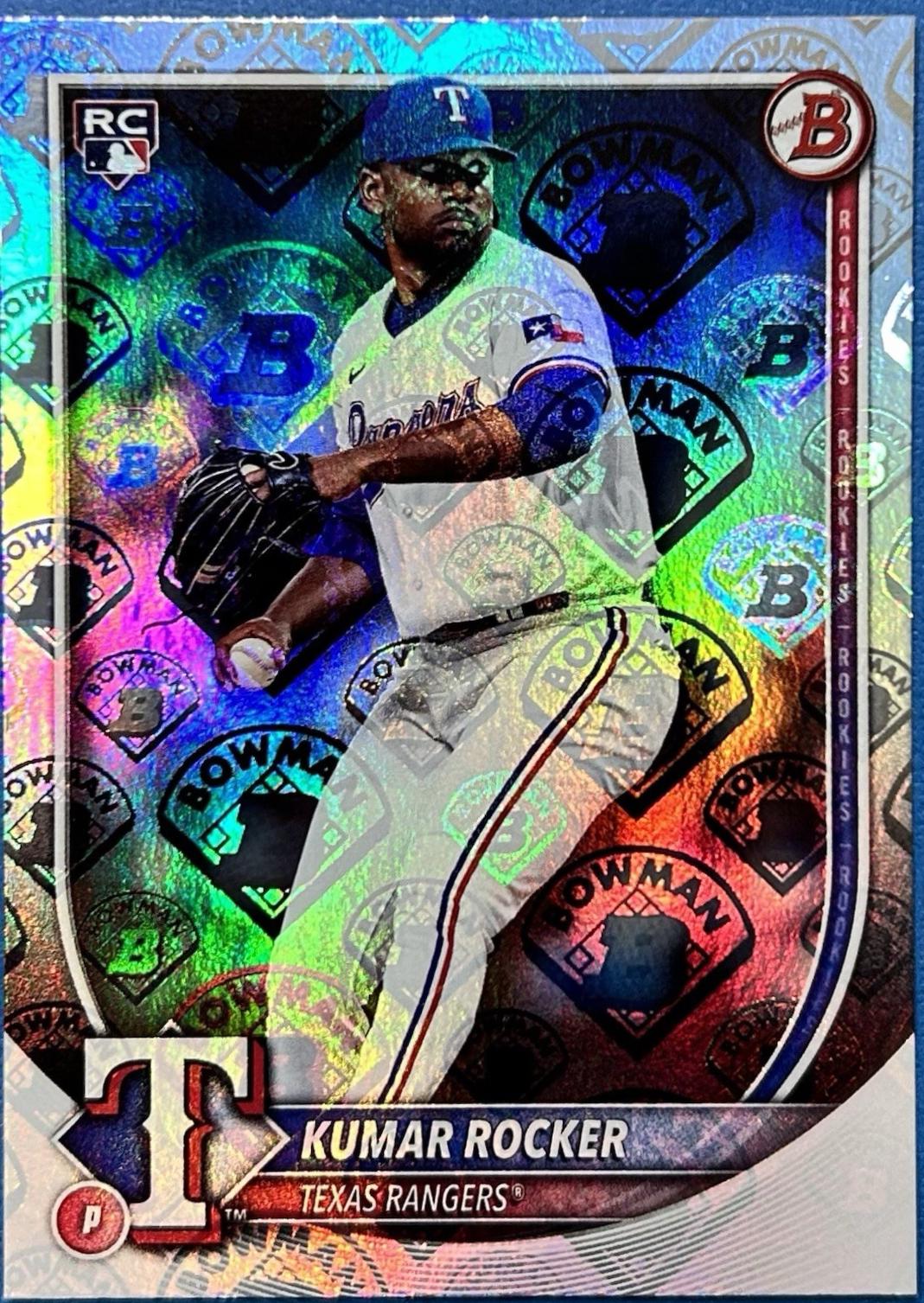 Kumar Rocker [Retro Logo Foil] #80 Prices | 2025 Bowman | Baseball Cards