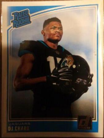 DJ Chark #315 Football Cards 2018 Donruss