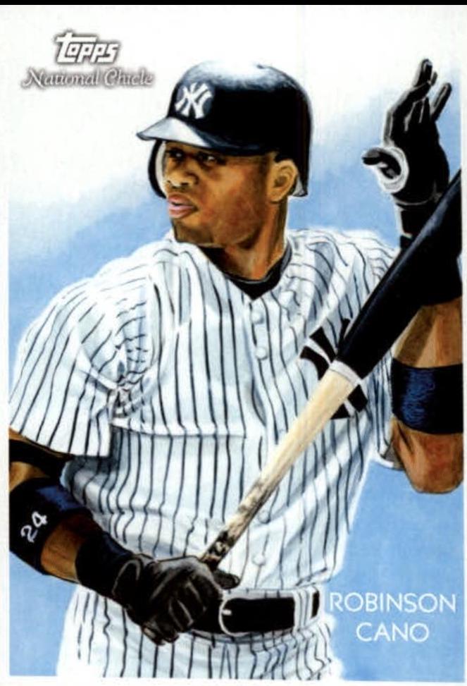 Robinson Cano #42 Baseball Cards 2010 Topps National Chicle