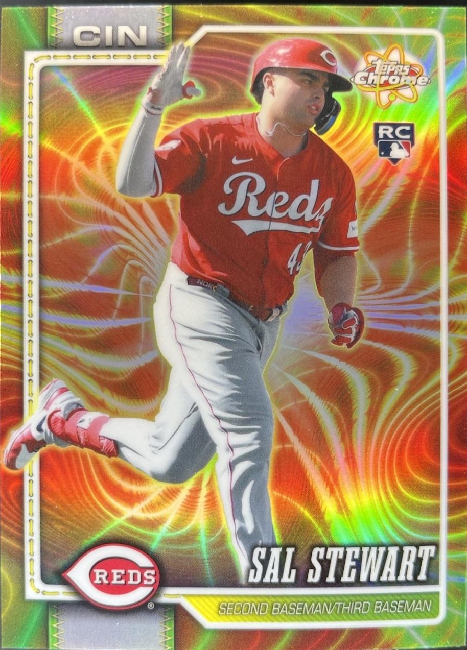 Sal Stewart #RR-16 2026 Topps Chrome Baseball Radiating Rookies