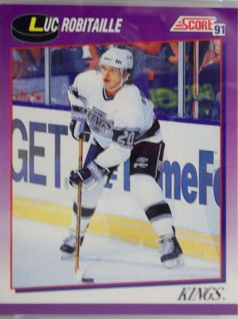 Luc Robitaille #3 Hockey Cards 1991 Score American