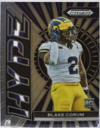 Blake Corum #HP-BC Football Cards 2024 Panini Prizm Draft Picks Hype