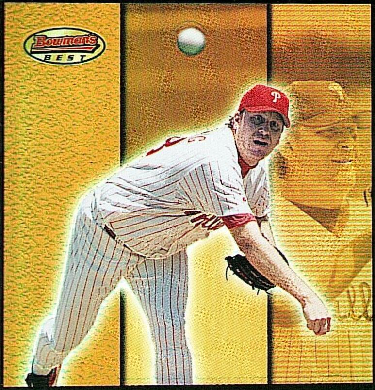 Curt Schilling #35 Baseball Cards 2000 Bowman's Best